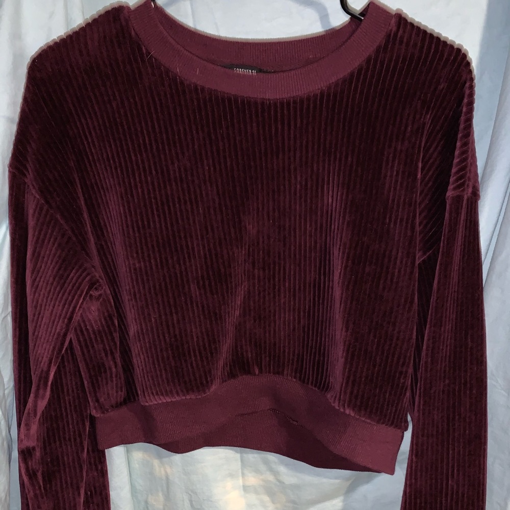 Fuzzy Croptop